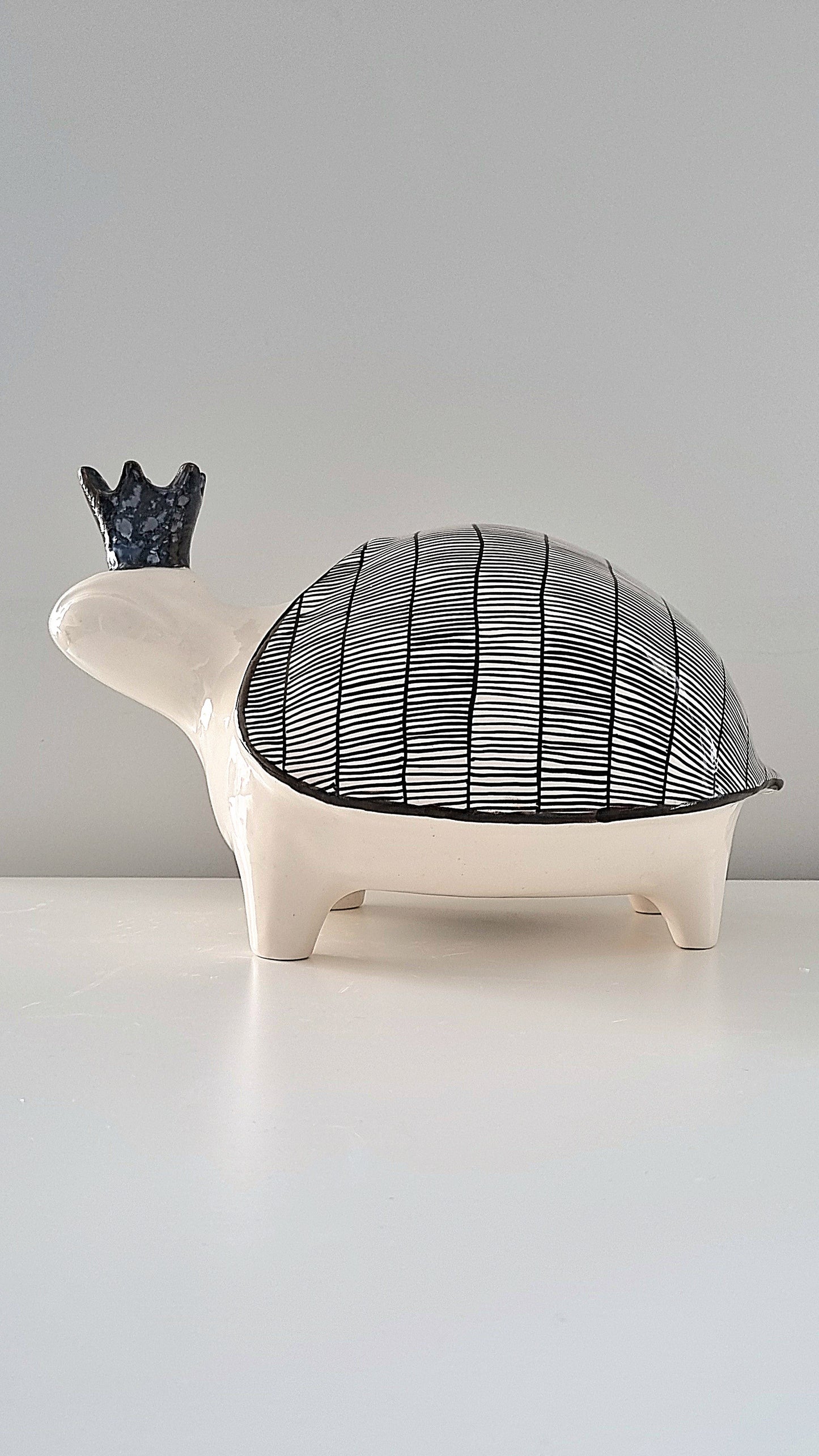 TORTUE Noir&Blanc TL