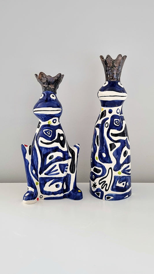 MR&MRS FROGS Design Bleu
