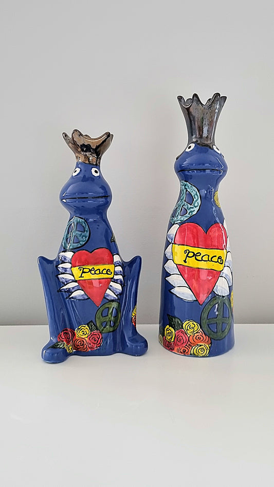 MR&MRS FROGS Paix et Amour